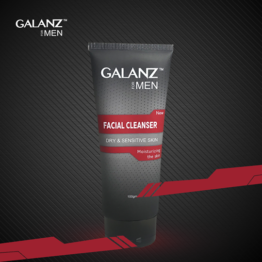 Galanz Men Dry & Sensitive Skin Facial Cleanser