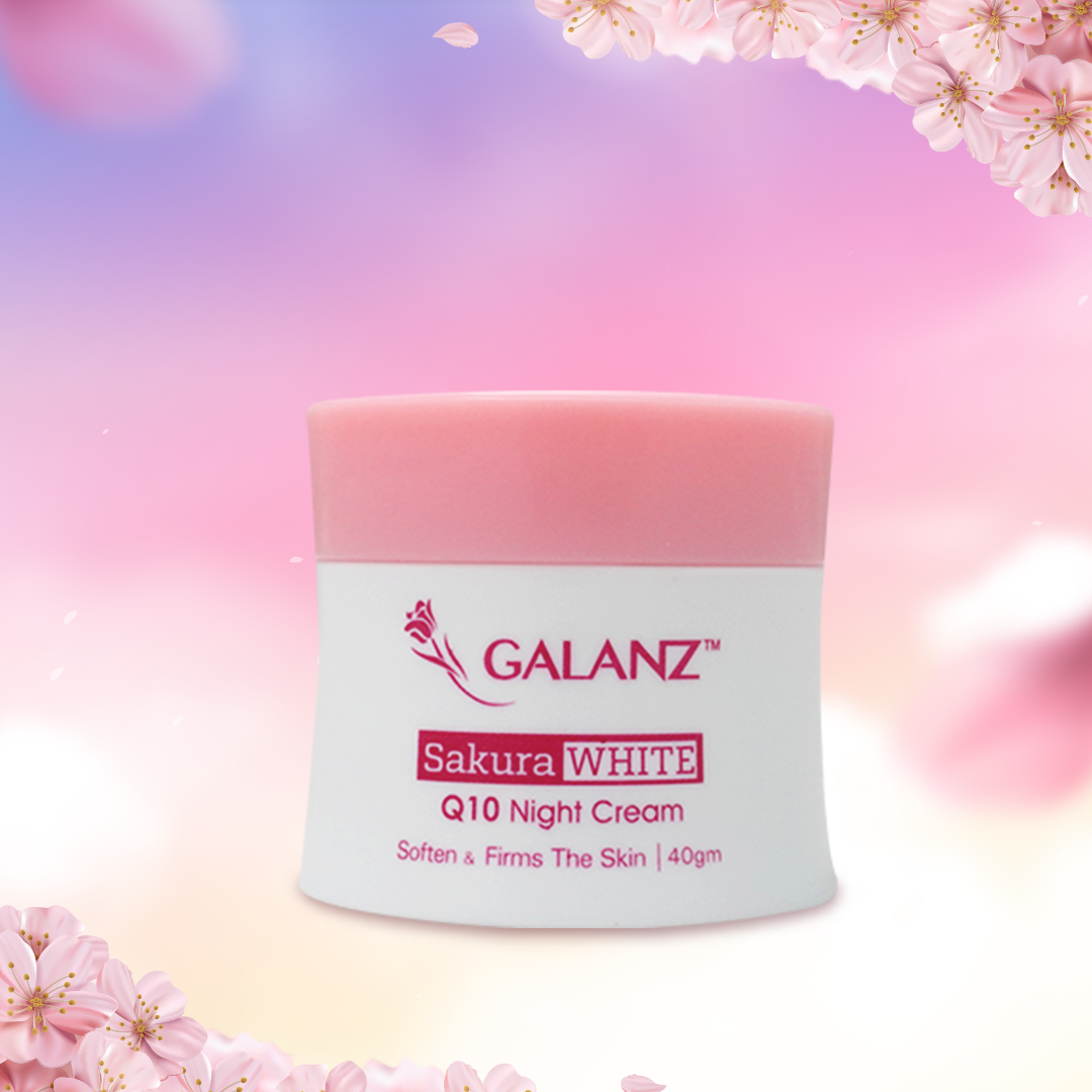 Sakura White Q10 Night Cream